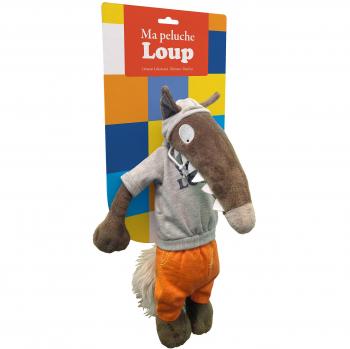 Ma peluche loup habillée