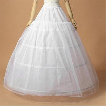 Elegantes Seide‑Ring-Petticoat
