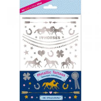 Reiterfreunde Metallic Tattoo Set