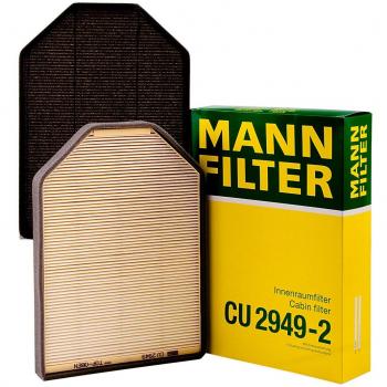 MANN-FILTER Kabinenluftfilter CU 2949-2