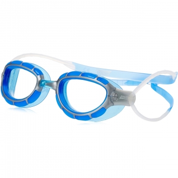 Zoggs Predator Dual-Tone Transparent/Blue/Silver