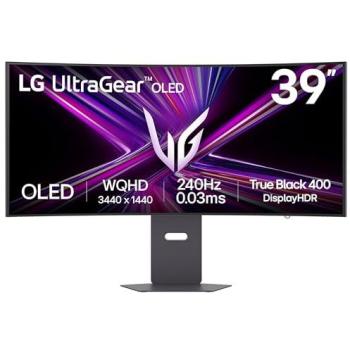 LG 39GX900A‑B 39” OLED QHD USB‑C Ultrawide Monitor