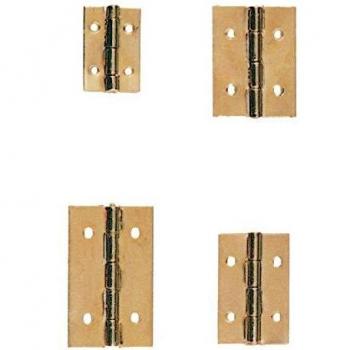 Charnières sc laiton 25x15 mm (5 unités)