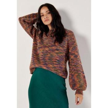 Waffle Knit Space Dye Jumper (Apricot Orange) – 14 Female