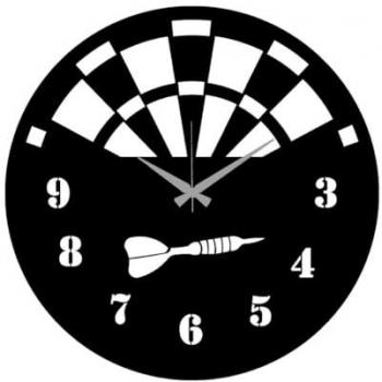 Pared Dardos Reloj Metal