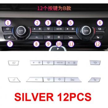 Chrome ABS Sequin Trim Sticker for BMW 5/6/7 Series F10 F11 F18 GT F07 F06 F12 F01 F02