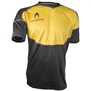 Legende Kinder-Torwartshirt HO – Einheitsschnitt, Farben: Schwarz/Gelb/Orange