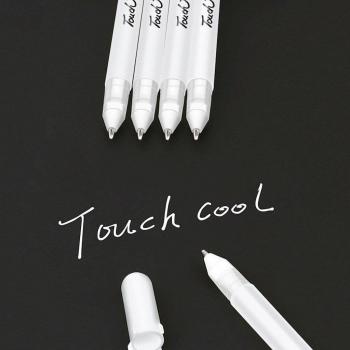 Set de Bolígrafos de Gel Blanco y Negro