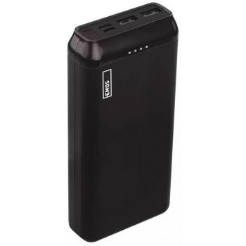 Emos Alpha2 20000 mAh Powerbank, 10 W, Schwarz