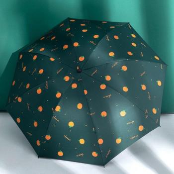 Faltbarer Blumen Regenschirm für Frauen mit UV-Schutz und Winddichtigkeit