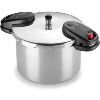 Olla 22 cm Alza en Acero Gris