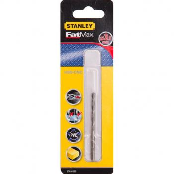 Stanley FatMax Industrial Grade HSS-CNC Drill Bit 3.5mm 70mm Pack of 1
