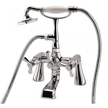 RAK Washington Traditional Chrome Bath Shower Mixer Tap