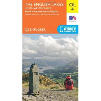 The Lake District OS Explorer Map: OL4 The English Lakes -... by Ordnance Survey