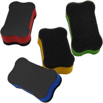 EVA Bone‑Shaped Magnetic Eraser for Whiteboards – 7×4×2” Medium