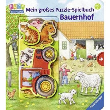 Mein großes Puzzle-Spielbuch Bauernhof