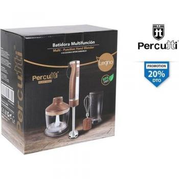 PERCUTTI 1100W Batidora de Brazo – Cuchillas Inoxidable, Taza Medidora Incluida