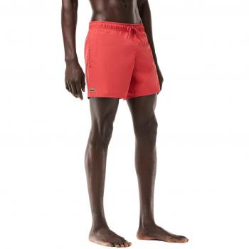 Bañador Lacoste coral para hombre