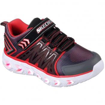 Skechers Hypno‑Flash Kids Accendi i Formatori 32 EU Charcoal/Red