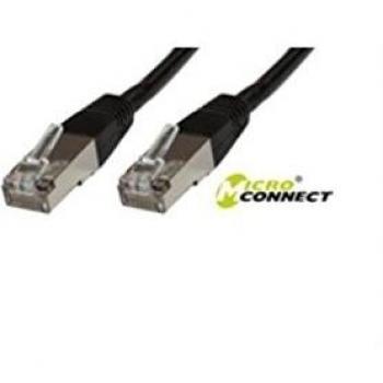 Câble Réseau MicroConnect – Cat 5e, 2 m, Noir, FTP, RJ‑45 (M)