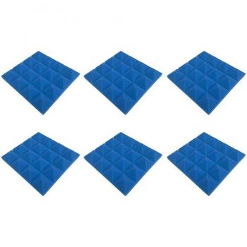 6-Pack Sound Absorbing Foam Panels