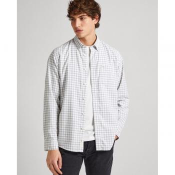 Camicia Pepe Jeans Paul Bianco A Maniche Lunghe S
