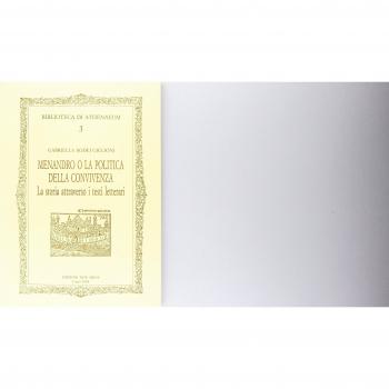 Menandro o la politica della convivenza. La storia attraverso i testi letterari