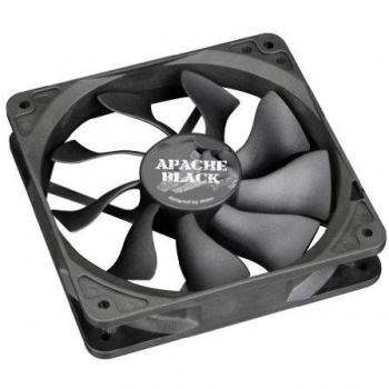 Akasa 120mm APACHE Black Silent Case Fan