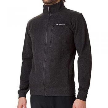 Columbia Panorama Pile con Zip, Uomo, Nero, Taglia S