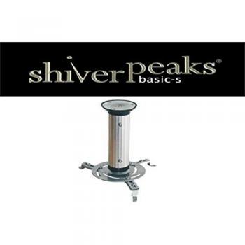 Shiverpeaks BASIC‑S Ceiling Mount per Proiettore Nero 300 mm