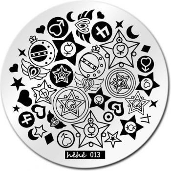 Manucure Étoile et Lune – Kit Pochoir Acier