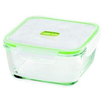 1,4 Liter 2-in-1 Glasbehälter quadratisch