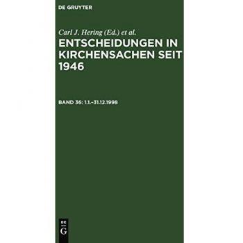 1.1.–31.12.1998 (Entscheidungen in Kirchensachen seit 1946)
