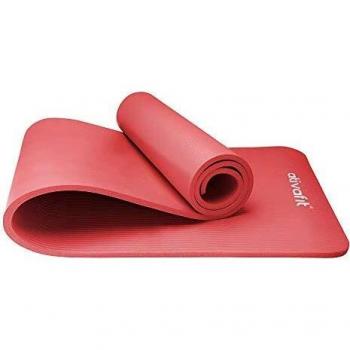 ATIVAFIT Large Padded Yoga Mat 12mm Non-Slip Pilates Exercise Mat
