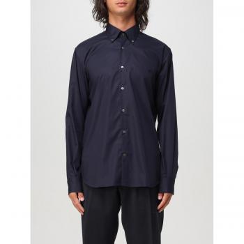 Brooksfield Camicia Uomo Popeline Blu Taglia 42
