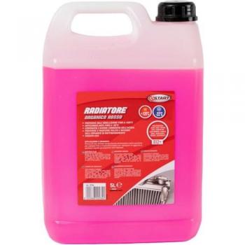 Liquido Radiatore Antigelo Rosso 5L -22°C per Motori in Alluminio