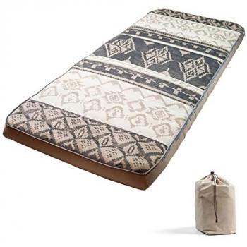 HUMAN COMFORT Luftmatratze Chatou Print Isomatte Grau Baumwolle