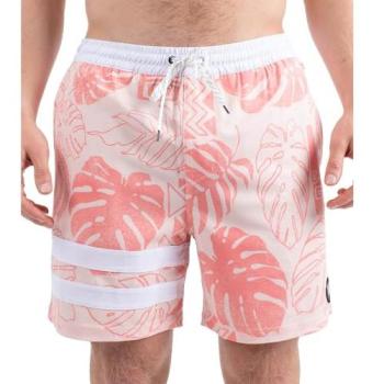 Hurley Phntm Eco Block Party Volley 17″ Men’s Beach Shorts – Candy Pink, M Size