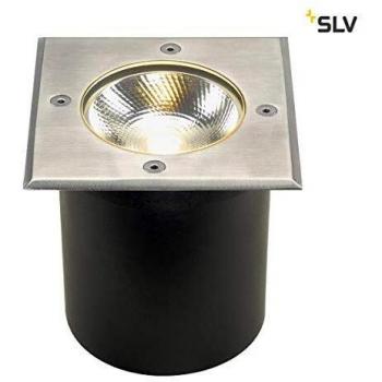 SLV 227604 ROCCI 125 Outdoor Bodeneinbauleuchte LED 3000K IP67 eckig edelstahl 316 max. 6W