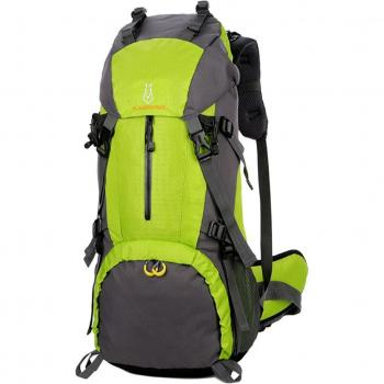 Sac à dos de randonnée 60L, waterproof, avec port USB, pour camping et randonnée, poches multiples