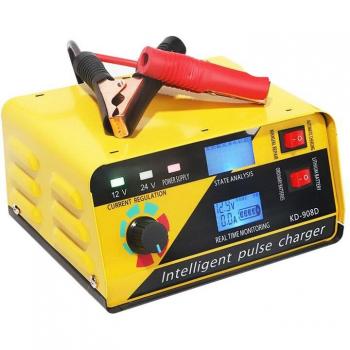 Intelligentes AGM-Battery‑Pulse‑Repair‑Ladegerät 400 Ah – 12 V/24 V, kompatibel mit Wohnmobilen, All