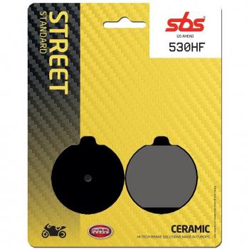 Bremsbelagsystem SBS 530HF Street Ceramic – Zuverlässige Bremskraft für urbane Straßen