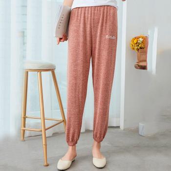Ropa de cama: pantalones de color sólido para mujeres