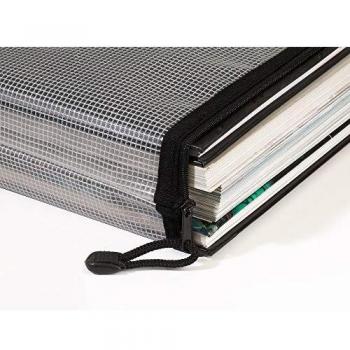 Snopake Eva Mesh Zippa Bag Foolscap (Pack of 3)