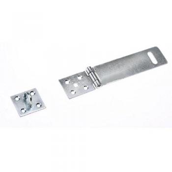 6 Safety Hasp and Staple BZP