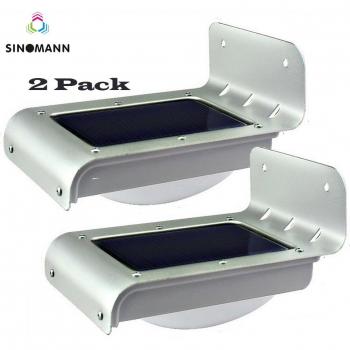 Pack de 2 Luces LED Solares con Sensor de Movimiento