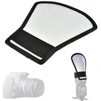 Silver White Reflector for Camera Flash Diffuser