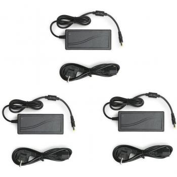 Kit de 3 Transformateurs 12V 72W, Type DC