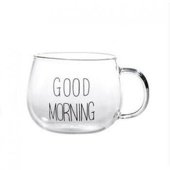Heat Resistant Glass Tea Mugs