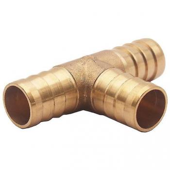 Empalme en T de Latón 20mm para Agua y Gas